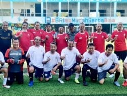 Jalin Persahabatan Antar Alumni 80-an, SMANSA FC Gelar Turnamen Fourfeo di Lapangan Sapta Mini Soccer