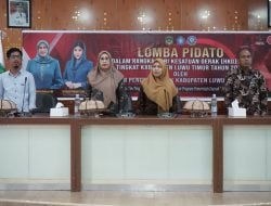 Sufriaty Budiman Buka Lomba Pidato Tingkat Kabupaten Luwu Timur