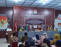 Bupati Andi Utta Hadiri Sosialisasi Daftar Pemilih