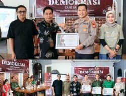 Dandim dan Kapolres Tana Toraja Narasumber Diskuasi Cafe Demokrasi