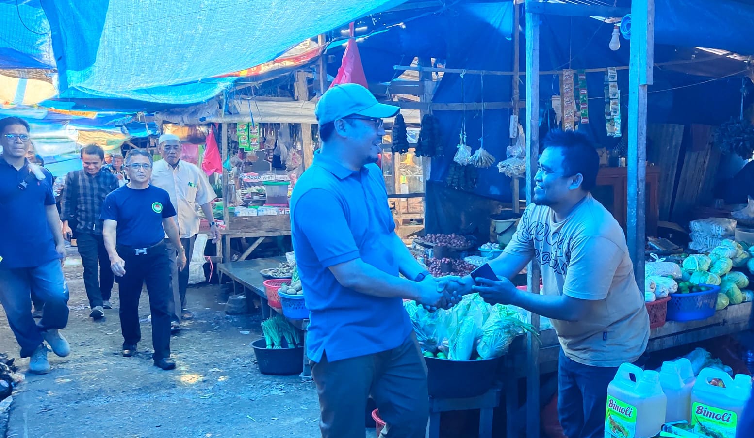 Silaturahmi Dengan DPD APPSI Dan Pedagang Pasar Sentral Sinjai, Muzayyin Arif Akan Pertahankan Potensi Pasar Lokal