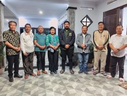 Tiba di Tentena, Wakil Bupati Disambut Hangat Oleh Majelis Sinode GKST 