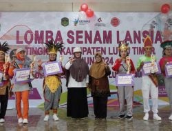 Pemkab Luwu Timur Gelar Lomba Senam Lansia Tingkat Kabupaten