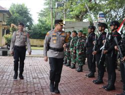 Kapolres Luwu Pimpin Apel Gelar Pasukan Operasi Mantap Praja 2024 : Bersama Wujudkan Situasi Kamtibmas Yang Kondusif
