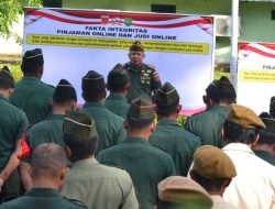 Kodim 1405/Parepare Gelar Penandatanganan Fakta Integritas Pinjol dan Judon