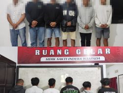 Main Hakim Sendiri Pelaku Pengeroyokan Mendekam di Balik Jeruji Besi