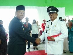 Bupati Andi Utta Lantik Kepala Desa Tambangan, Dihadiri Pimpinan dan Anggota DPRD