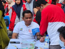 RSUD Lanto Daeng Pasewang Gelar Aksi Donor Darah di Giat Jalan Santai dan Car Free Day Semarak 17 Agustus 2024