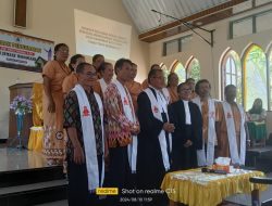 Camat Tomoni Timur Hadiri Penguraian dan Peneguhan Dua Pendeta Getor
