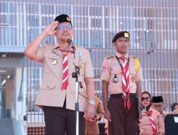 Edy Manaf Pimpin Apel Besar Gerakan Pramuka dalam Rangka Peringatan Hari Pramuka ke-63