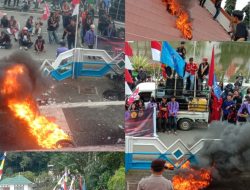 Aktivis Amara Segel Pintu DPRD Tana Toraja