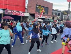 CitraCosmetic dan Wardah Gelar Zumba Class Meriah di Car Free Day Boulevard