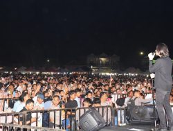Virzha Sukses Pukau Ribuan Warga Enrekang di Malam Puncak Mafes 2024