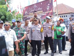 Kapolres Pinrang bersama Dandim 1404/Pinrang Kunjungi KPU Cek Lansung Kesiapan Pendaftaran Calon Bupati