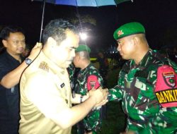 Pj Bupati Pinrang  Menerima Personel Batalyon Infanteri 721 Makkasau