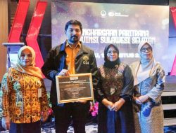 Pemkab Lutim Raih Penghargaan Daerah Coverage Tertinggi di Paritrana Award 2023 tingkat Sulsel