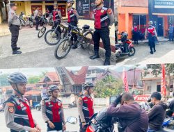 Patroli Sepeda Polres Tator Perkuat Suasana Kamtibmas