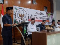 Hadiri Pelantikan Pengurus BWI Lutim, Rapiuddin : Semoga Dapat Menjalankan Tugas dengan Baik