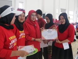 Ketua TP PKK Lutim Buka TOT Senam Jantung Sehat Seri 3