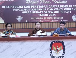 Tok! KPU Bulukumba Tetapkan DPT Pilkada 2024,Ini Jumlahnya