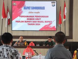 Jelang Pengundian Nomor Urut Paslon Bupati Luwu, Polres Luwu Gelar Rapat Koordinasi Untuk Jamin Stabilitas Keamanan