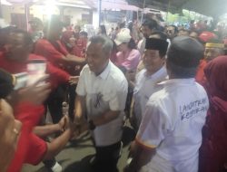 Teriakan Selamat Datang di Kampung Sendiri Sambut Kedatangan Budiman-Akbar di Wasuponda