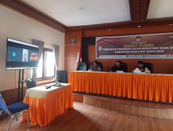 KPU  Pleno Paslon Bupati dan Wakil Bupati Enrekang