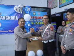 Satlantas Polres Pinrang Gelar Syukuran Dalam Rangka HUT Lalu Lintas ke-69 Tahun 2024