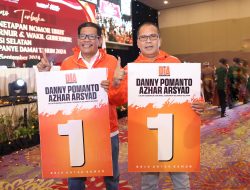 Danny Awali Kampanye di Sanrobone Takalar, Azhar di Pinrang