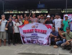 Polsek KPN Polres Parepare Gelar Jumat Curhat Bersama Sopir Angkutan