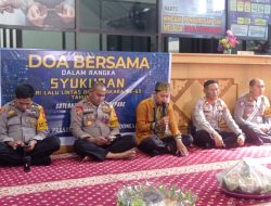 Sat Lantas Polres Parepare Gelar Doa Bersama Syukuran HUT Lalu Lintas Bhayangkara ke 69