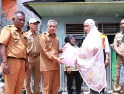 Pjs Bupati Muhammad Rasyid Temui Korban Kebakaran di Tanah Kongkong