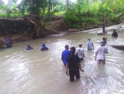Tim Sar Gabungan dan Personel Satpolairud Polres Luwu Berhasil Temukan Bocah Hilang Tenggelam di Sungai Sampano