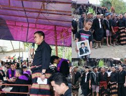 dr Zadrak Bersama Anggota Dewan Hadiri Pemakaman Warga Tabang Gandasil