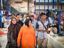 Rutin Blusukan, Indira Yusuf Ismail Komitmen Wujudkan Daya Saing Pasar Tradisional