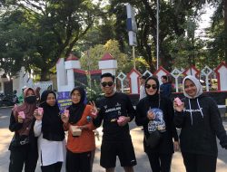 Sosialisasi Program Prabowo-Gibran, Jaringan Andalan Sulsel Chapter Gowa Bagi-bagi Susu