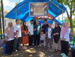 Kepala Dusun dan Bidan Desa Sunggumanai Siap Siaga di TPS