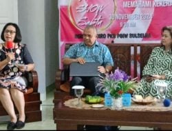 PKB PGIW Sulselbara dan P3A Oase Intim Gelar ‘Talk Show’, Meisy Papayungan : Hingga November 2024 Tercatat 24.256 Kasus Kekerasan