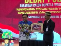 KPU Gelar Debat Perdana Hadirkan Dua Paslon Bupati dan Wabup Wajo