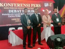 Daniel Ta’dung, Terima Kasih Debat Kandidat Paslon Bupati Tana Toraja Sukses