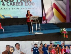 Job Fair dan Career Expo SMK Pelangi Makale Dibanjiri Pencari Kerja