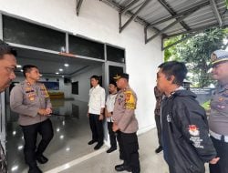 Jelang Hari Pencoblosan, Kapolres Parepare Bersama PJU Cek Kondisi PPK Kecamatan