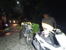 Kapolsek Ujung Bersama Anggota Datangi TKP, Amankan Pria Bersenjata Tajam
