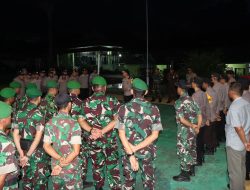 Polres dan Kodim Soppeng Gekar Apel Konsolidasi Pam Pilkada 2024