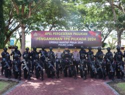 Polres Luwu Lepas Personel BKO Brimob Polda Sulsel