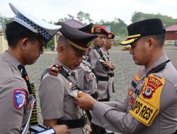 Kapolres Soppeng Pimpin Setijab Kasat Lantas dan Kasat Reskrim