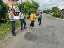 Satlantas Polres Luwu Lakukan Survey Jalan dan Jembatan Jelang Operasi Lilin 2024 di Nataru