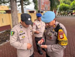 Propam Polres Luwu Laksanakan Gaktiblin dan Pemeriksaan Handphone Personel