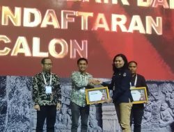 KPU Pinrang Peringkat Dua Nasional Atas Keberhasilan Dalam Melaksanakan Pilkada Serentak
