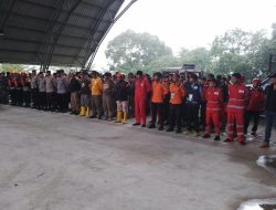 Bupati Soppeng Memimpin Apel Pelepasan Tim Evakuasi Korban Banjir